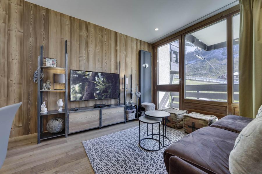 Ski verhuur Appartement 3 kamers 5 personen (6) - Haut du Val Claret B2 - Tignes - Woonkamer