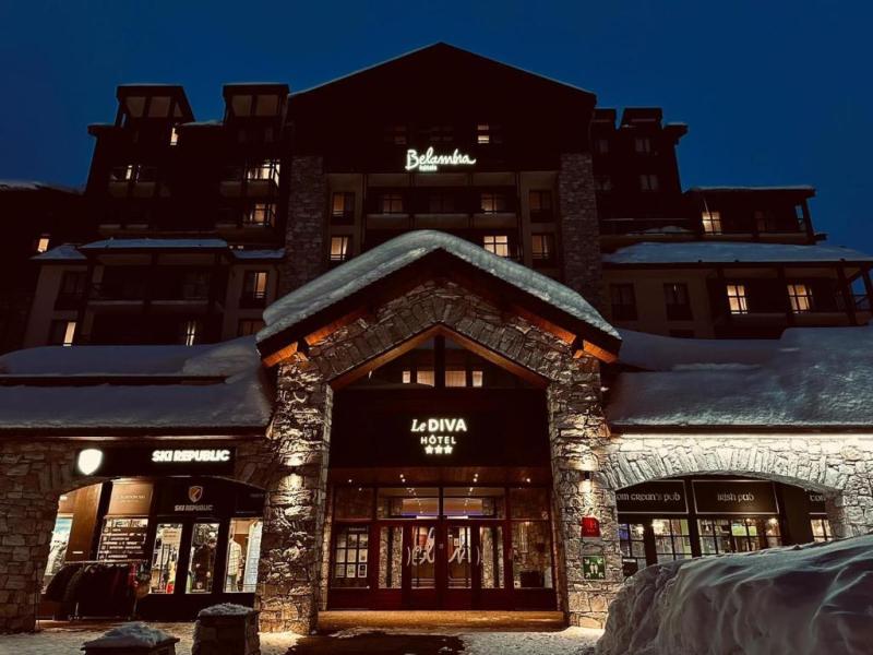 Rent in ski resort Hôtel Belambra Club Tignes Diva - Tignes - Winter outside
