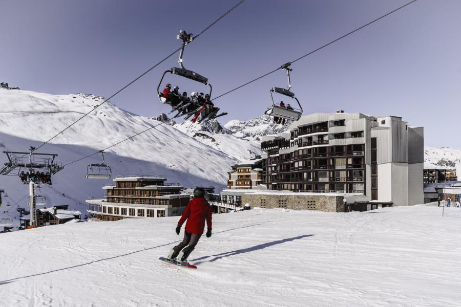 Аренда на лыжном курорте Hôtel Belambra Club Val Claret - Tignes - зимой под открытым небом