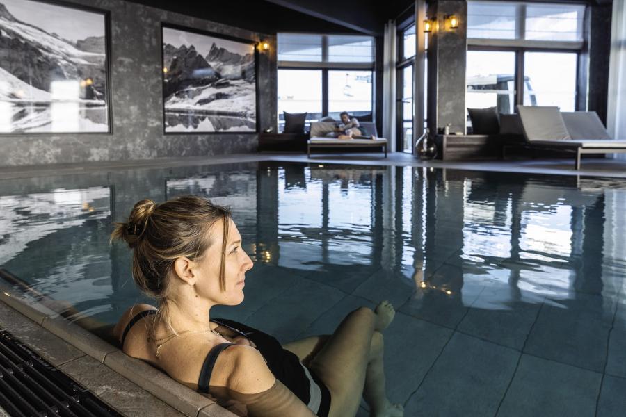 Skiverleih Hôtel Belambra Club Val Claret - Tignes - Schwimmbad