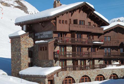 Vacanze in montagna Hôtel les Suites du Montana - Tignes - Esteriore inverno
