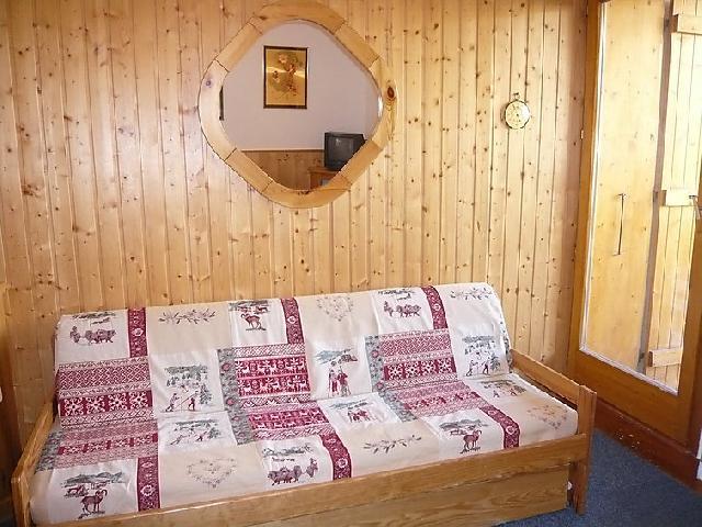 Rent in ski resort 2 room apartment sleeping corner 6 people (6) - La Divaria - Tignes - Settee
