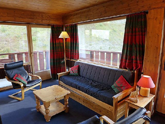 Rent in ski resort 2 room apartment 4 people (3) - La Grande Casse - Tignes - Living room