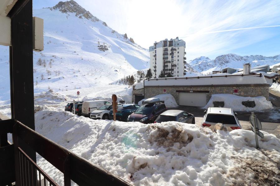 Ski verhuur Studio bergnis 4 personen (002) - La Résidence Home Club - Tignes - Balkon