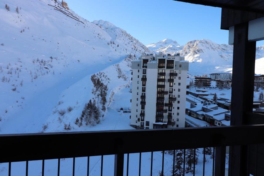 Ski verhuur Studio bergnis 4 personen (252) - La Résidence Home Club - Tignes - Balkon