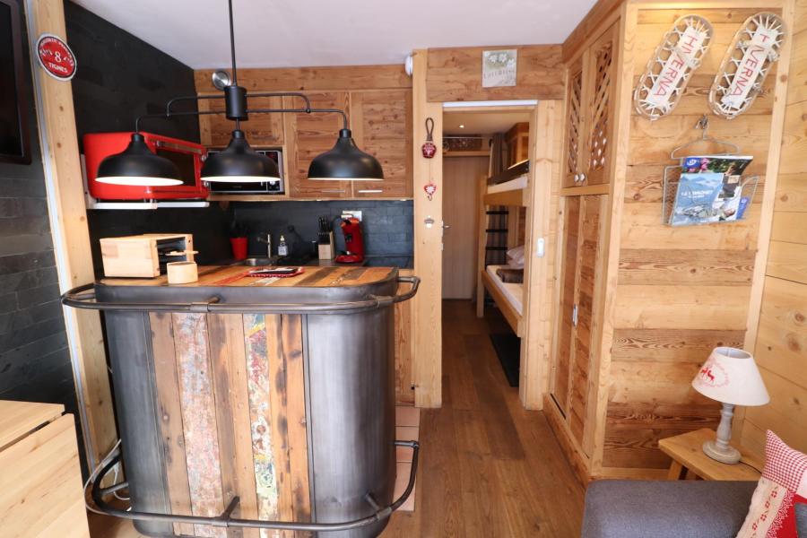 Аренда на лыжном курорте Квартира студия со спальней для 4 чел. (002) - La Résidence Home Club - Tignes - Кухня