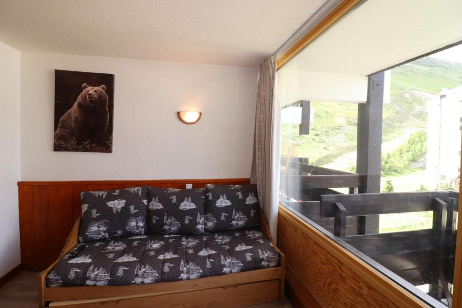 Rent in ski resort Studio sleeping corner 4 people (071) - La Résidence Home Club - Tignes - Living room