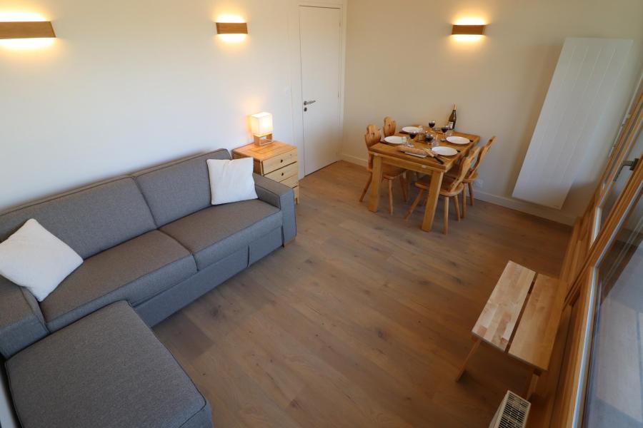 Skiverleih 2-Zimmer-Holzhütte für 4 Personen (921) - La Résidence le Bec Rouge - Tignes - Wohnzimmer