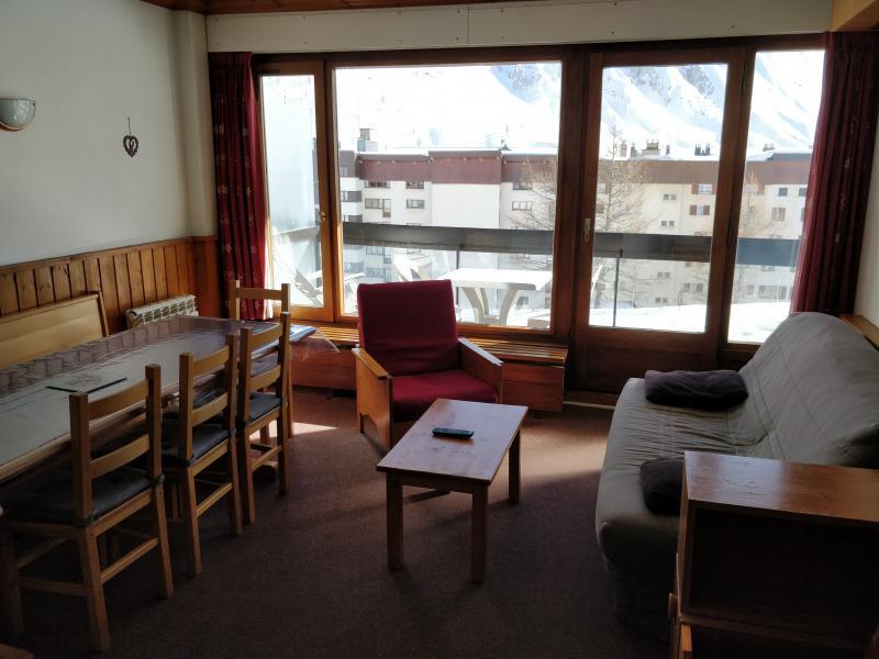 Rent in ski resort 3 room apartment 6 people (411) - La Résidence le Bec Rouge - Tignes - Living room