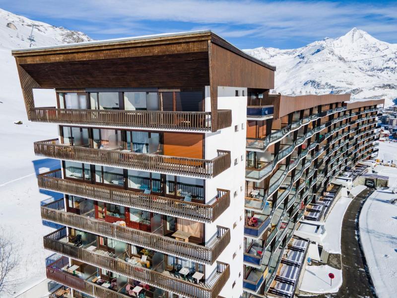 Vacances en montagne Appartement 5 pièces 10 personnes (005) - La Résidence le Bec Rouge - Tignes - Extérieur hiver