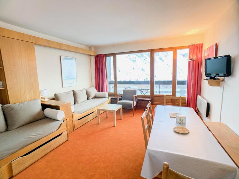 Ski verhuur Appartement 2 kamers bergnis 6 personen ( 851) - La Résidence le Bec Rouge - Tignes - Woonkamer