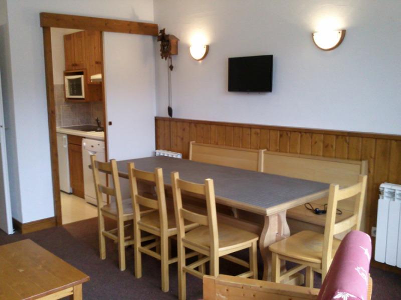 Ski verhuur Appartement 3 kamers 6 personen (411) - La Résidence le Bec Rouge - Tignes - Woonkamer