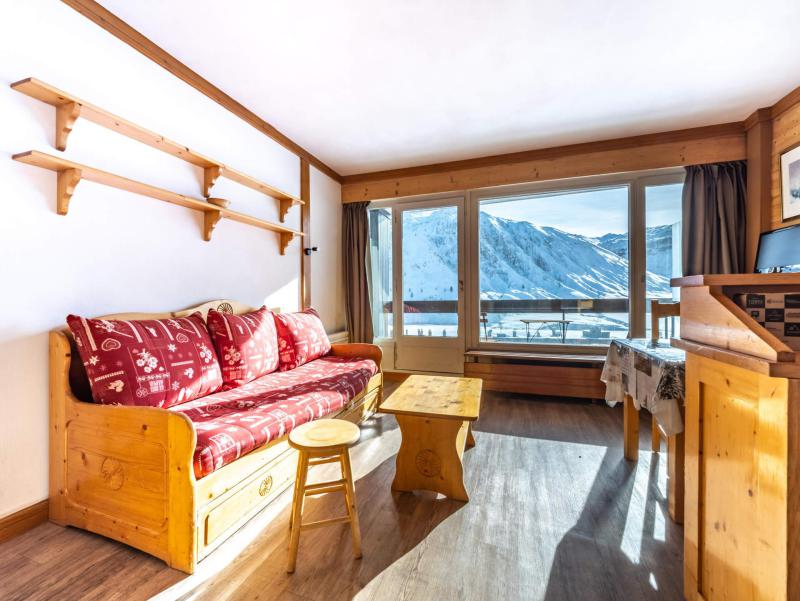 Skiverleih Studio für 4 Personen (242) - La Résidence le Bec Rouge - Tignes - Wohnzimmer