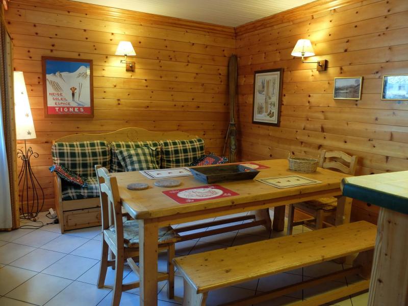 Rent in ski resort 4 room apartment cabin 9 people (07) - La Résidence le Hameau de Tovière - Tignes - Living room