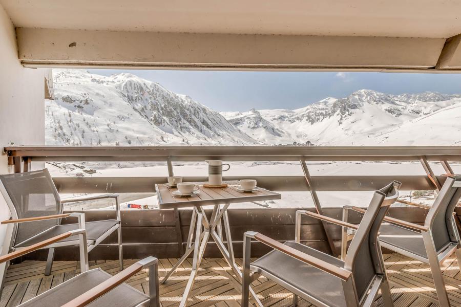 Skiverleih 3-Zimmer-Appartment für 8 Personen (1102P) - La Résidence le Palafour - Tignes - Terrasse