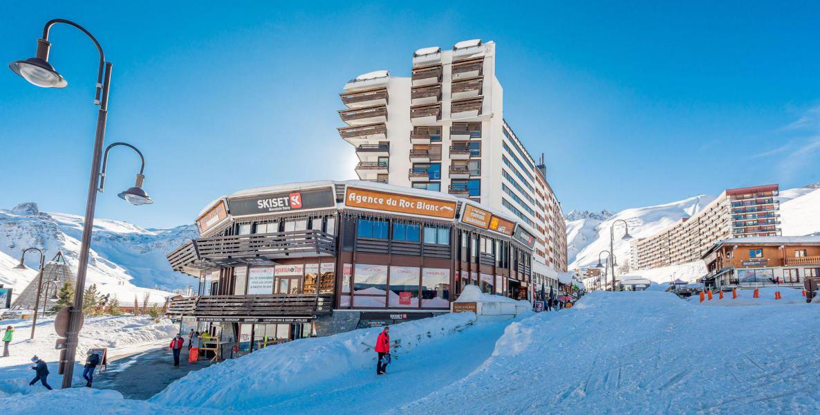 Vacances en montagne La Résidence le Palafour - Tignes - Extérieur hiver