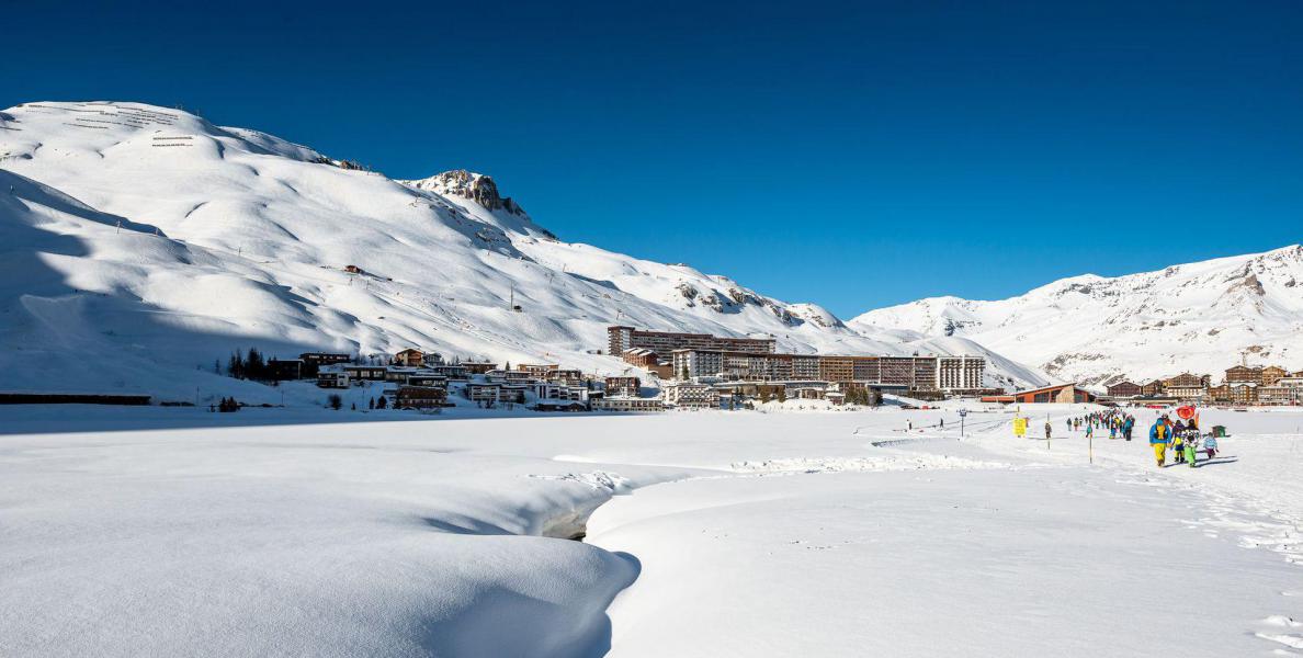 Vacances en montagne La Résidence le Palafour - Tignes - Extérieur hiver