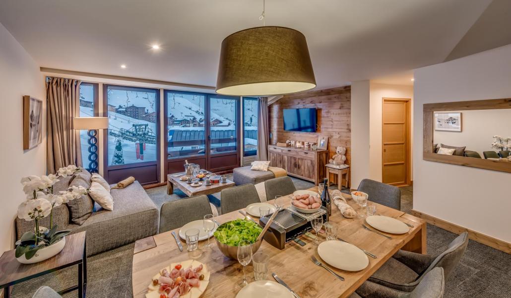 Rent in ski resort 3 room apartment cabin 8 people (3P) - La Résidence le Palafour - Tignes