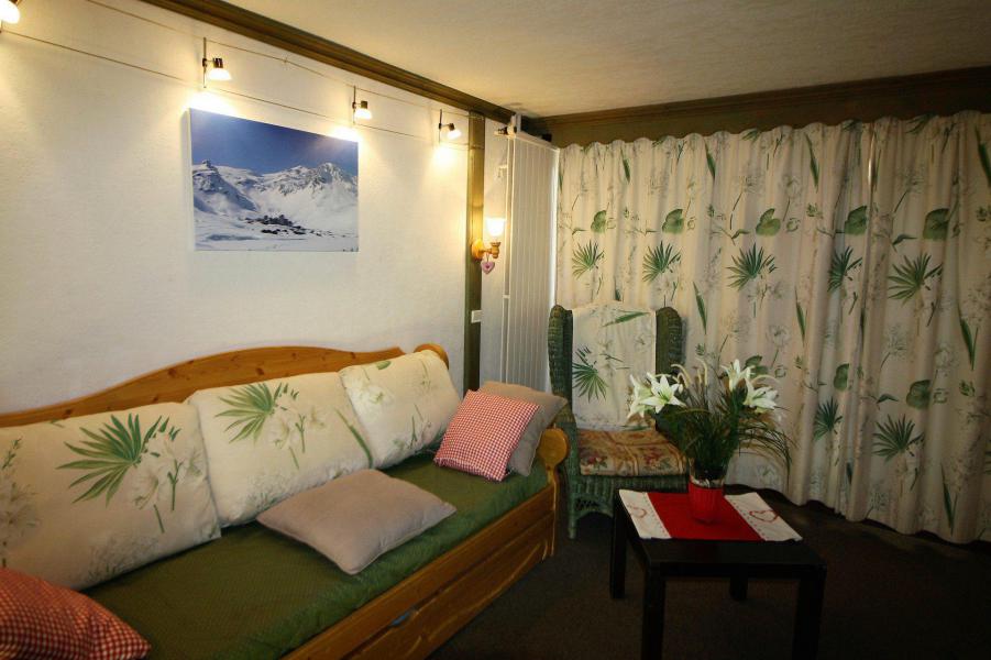 Ski verhuur Studio bergnis 4 personen (204CL) - La Résidence le Palafour - Tignes - Woonkamer