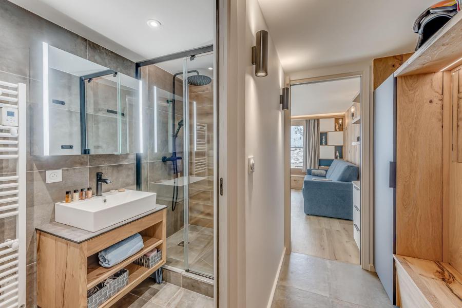 Ski verhuur Studio bergnis 4 personen (208P) - La Résidence le Palafour - Tignes - Badkamer