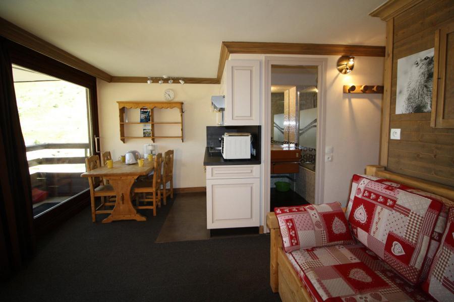 Ski verhuur Studio bergnis 4 personen (809CL) - La Résidence le Palafour - Tignes - Woonkamer