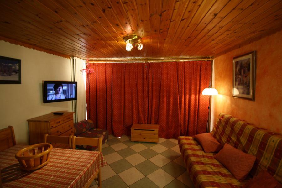 Ski verhuur Studio cabine 4 personen (604CL) - La Résidence le Palafour - Tignes - Woonkamer