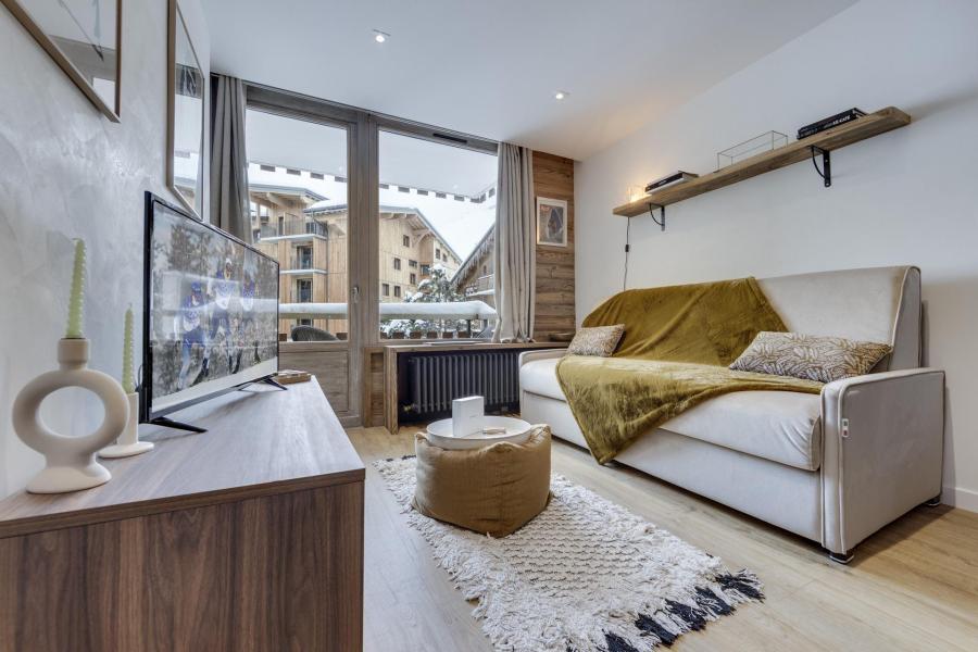 Rent in ski resort 2 room apartment 4 people (107) - La Résidence le Rosset - Tignes - Living room
