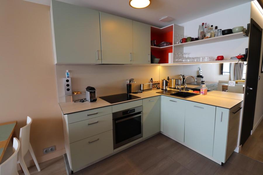 Skiverleih 2-Zimmer-Appartment für 4 Personen (B-15) - La Résidence les Tufs - Tignes - Küche