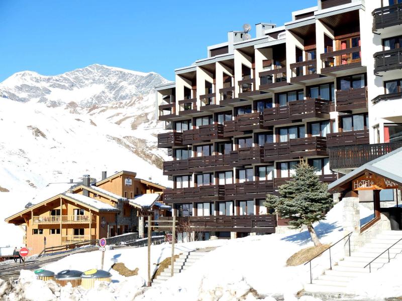 Аренда на лыжном курорте Апартаменты 2 комнат 6 чел. (B-05) - La Résidence les Tufs - Tignes - зимой под открытым небом