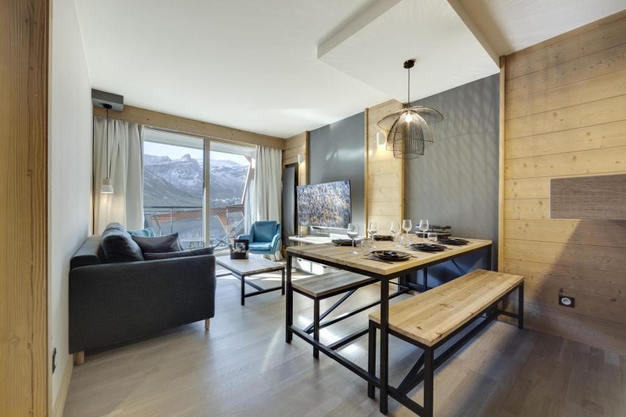 Ski verhuur Appartement 2 kabine kamers 5 personen (203) - La Résidence Phoenix - Tignes - Woonkamer