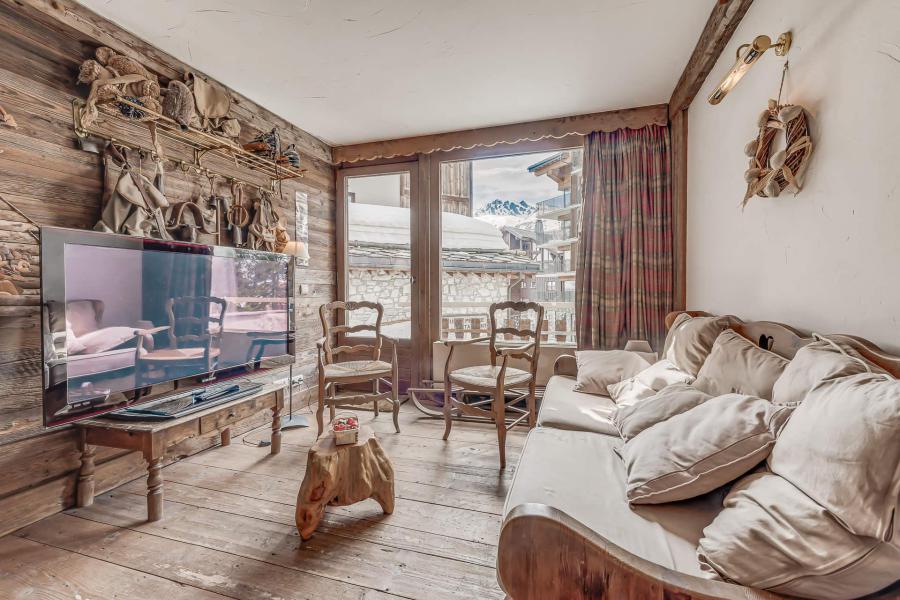 Ski verhuur Appartement 3 kamers 6 personen (6P) - La Résidence Rosset - Tignes - Woonkamer