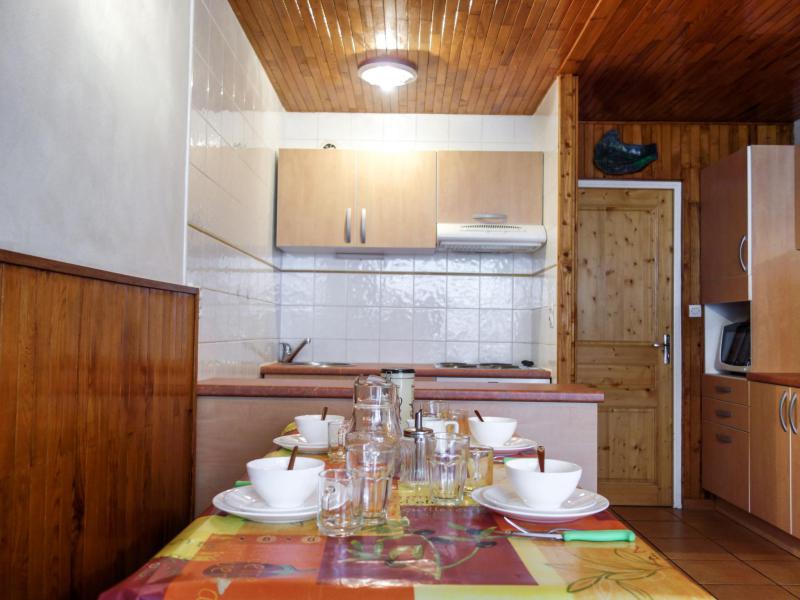 Ski verhuur Appartement 3 kamers 6 personen (7) - Le 2100 A et B - Tignes - Woonkamer