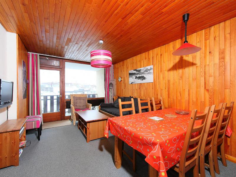 Ski verhuur Appartement 3 kamers 6 personen (9) - Le 2100 A et B - Tignes - Woonkamer