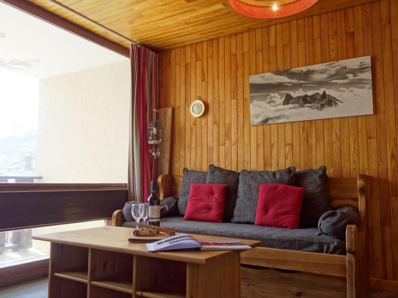 Ski verhuur Appartement 3 kamers 6 personen (9) - Le 2100 A et B - Tignes - Woonkamer