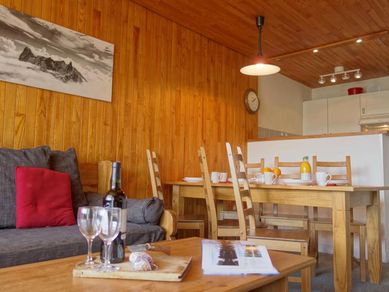 Ski verhuur Appartement 3 kamers 6 personen (9) - Le 2100 A et B - Tignes - Woonkamer