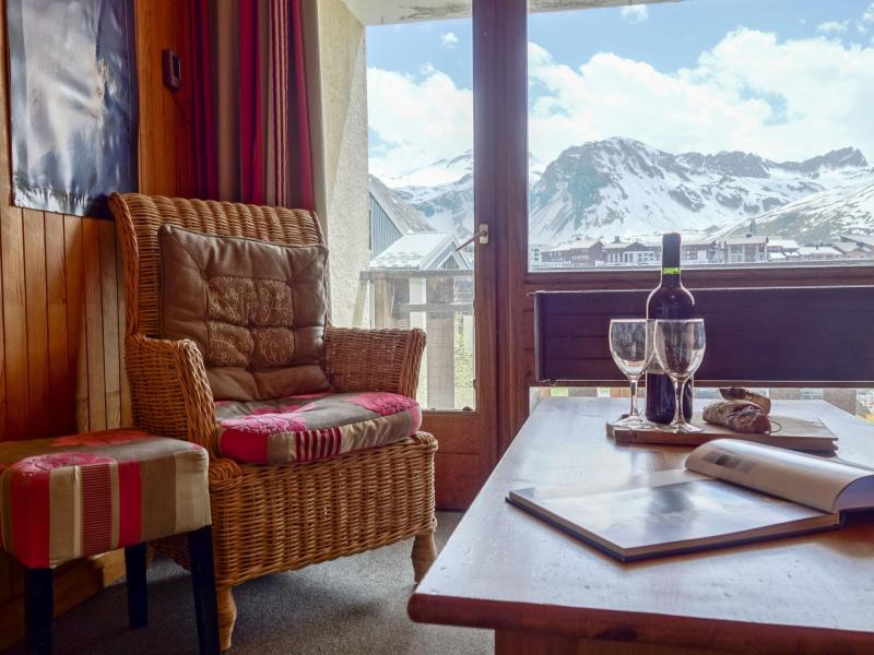 Ski verhuur Appartement 3 kamers 6 personen (9) - Le 2100 A et B - Tignes - Woonkamer