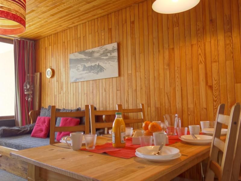 Ski verhuur Appartement 3 kamers 6 personen (9) - Le 2100 A et B - Tignes - Woonkamer