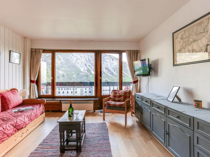 Skiverleih 2-Zimmer-Appartment für 6 Personen (5) - Le Bec Rouge - Tignes - Wohnzimmer