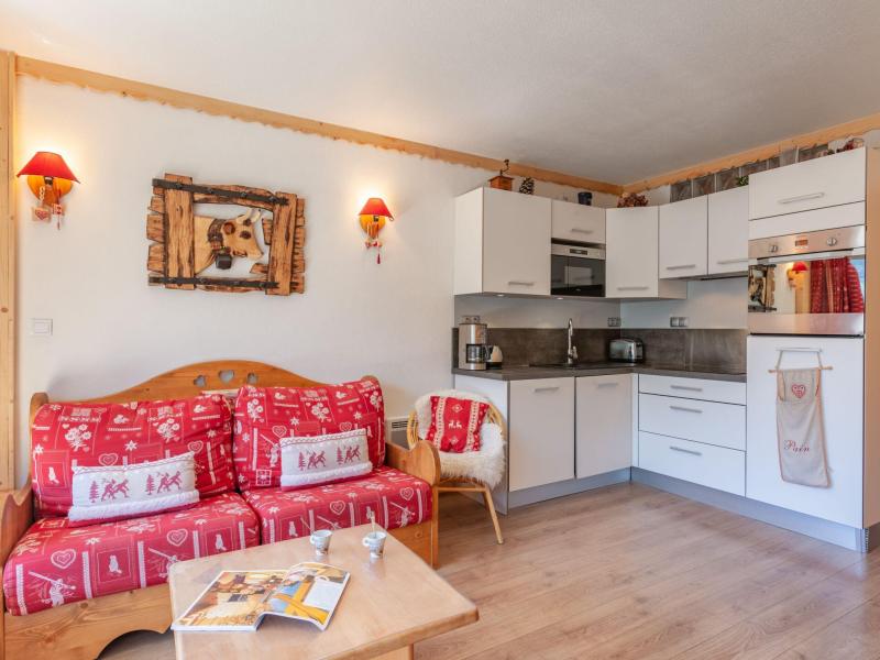 Skiverleih 3-Zimmer-Appartment für 7 Personen (7) - Le Bec Rouge - Tignes - Wohnzimmer