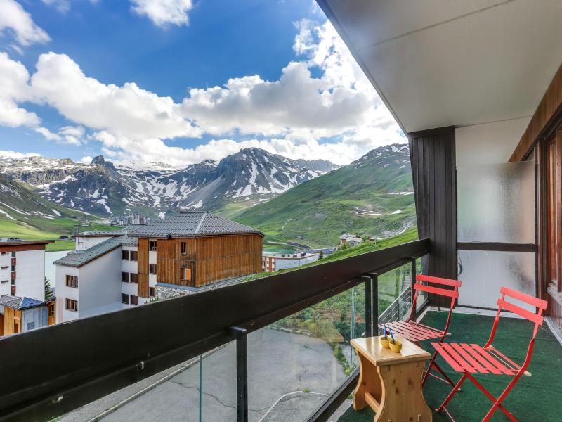 Wynajem na narty Apartament 2 pokojowy 6 osób (5) - Le Bec Rouge - Tignes - Taras