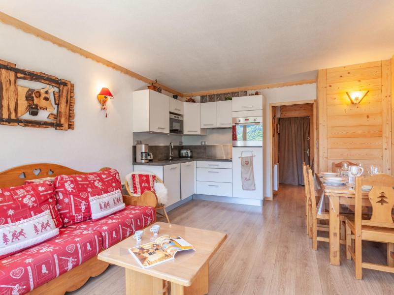 Ski verhuur Appartement 3 kamers 7 personen (7) - Le Bec Rouge - Tignes - Woonkamer