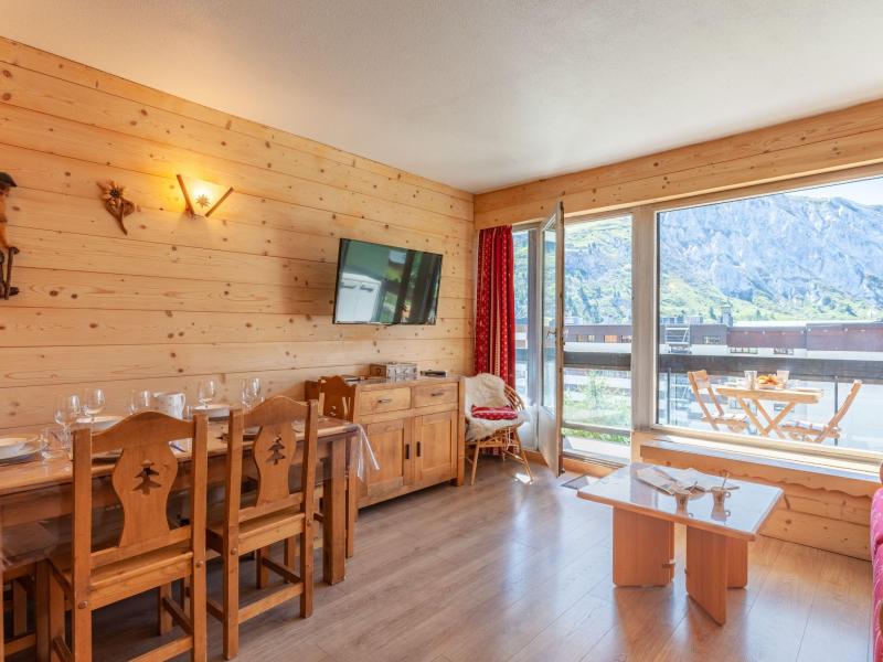 Ski verhuur Appartement 3 kamers 7 personen (7) - Le Bec Rouge - Tignes - Woonkamer