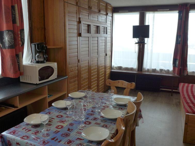 Rent in ski resort 2 room apartment 6 people (4) - Le Bollin - Tignes - Living room
