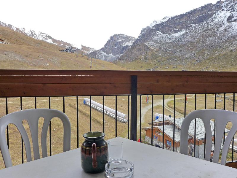 Rent in ski resort 1 room apartment 4 people (10) - Le Borsat - Tignes - Balcony