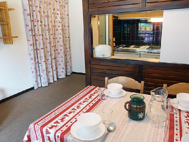 Rent in ski resort 1 room apartment 4 people (10) - Le Borsat - Tignes - Living room