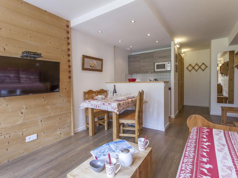 Skiverleih 1-Zimmer-Appartment für 4 Personen (14) - Le Borsat - Tignes - Wohnzimmer