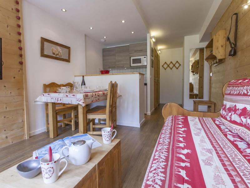 Ski verhuur Appartement 1 kamers 4 personen (14) - Le Borsat - Tignes - Woonkamer