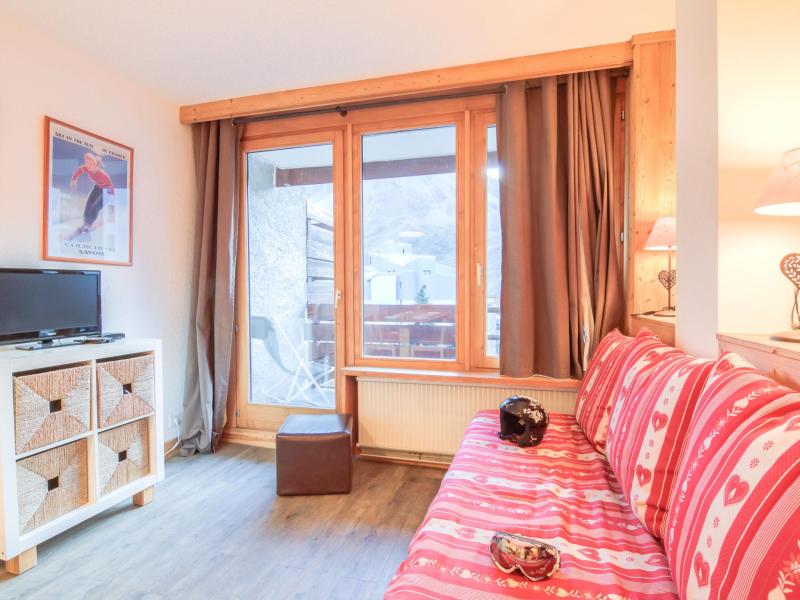 Rent in ski resort 2 room apartment 6 people (2) - Le Curling A - Tignes - Living room