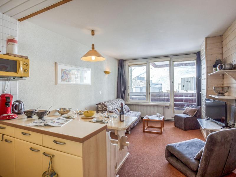 Skiverleih 2-Zimmer-Appartment für 6 Personen (20) - Le Curling A - Tignes - Wohnzimmer