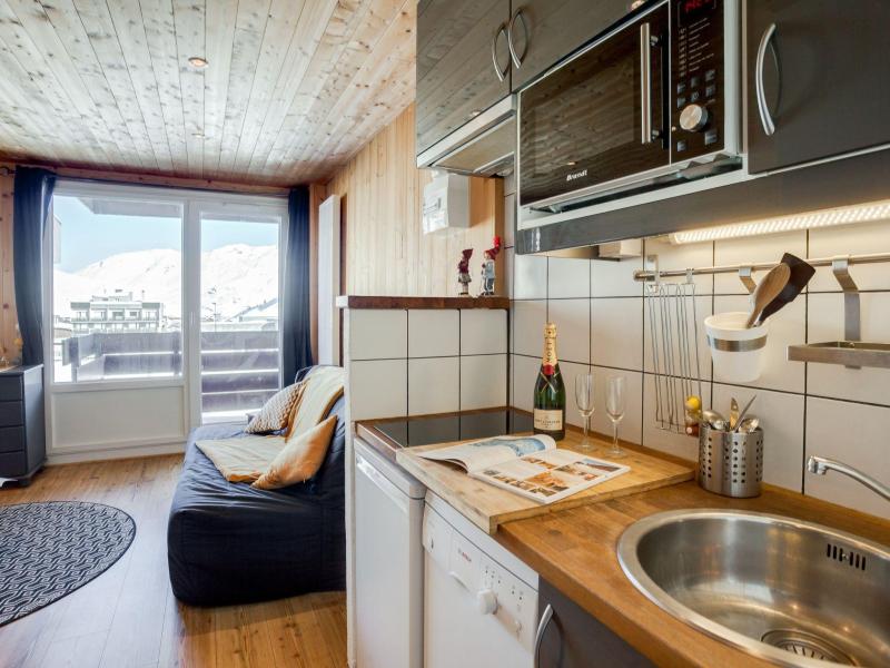 Location au ski Appartement 1 pièces 2 personnes (21) - Le Curling A - Tignes - Kitchenette